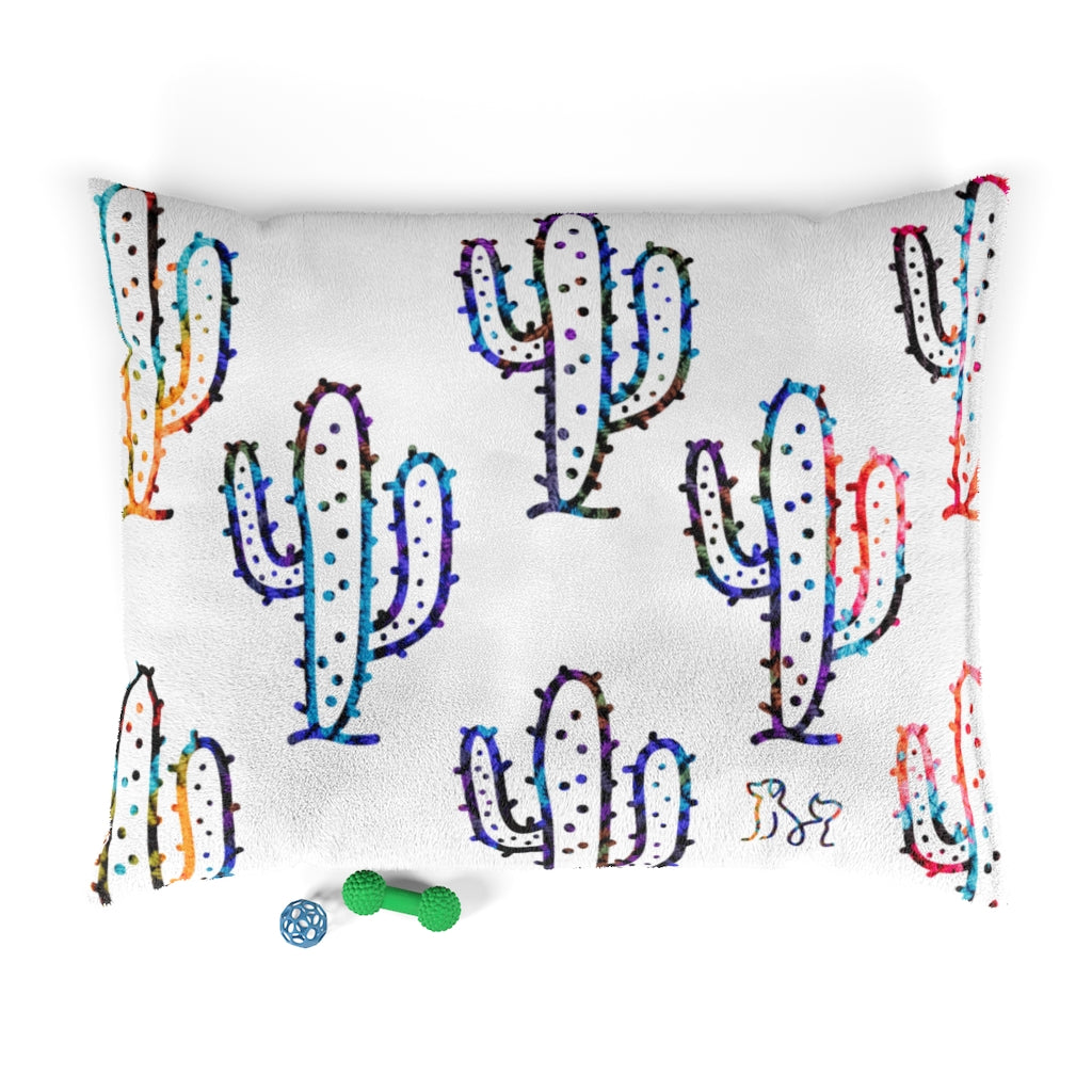 Cactus print hotsell dog bed