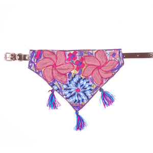 Leo Y Lola Bandana Collar - S/M