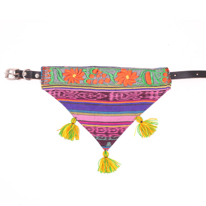 Leo Y Lola Bandana Collar - S/M