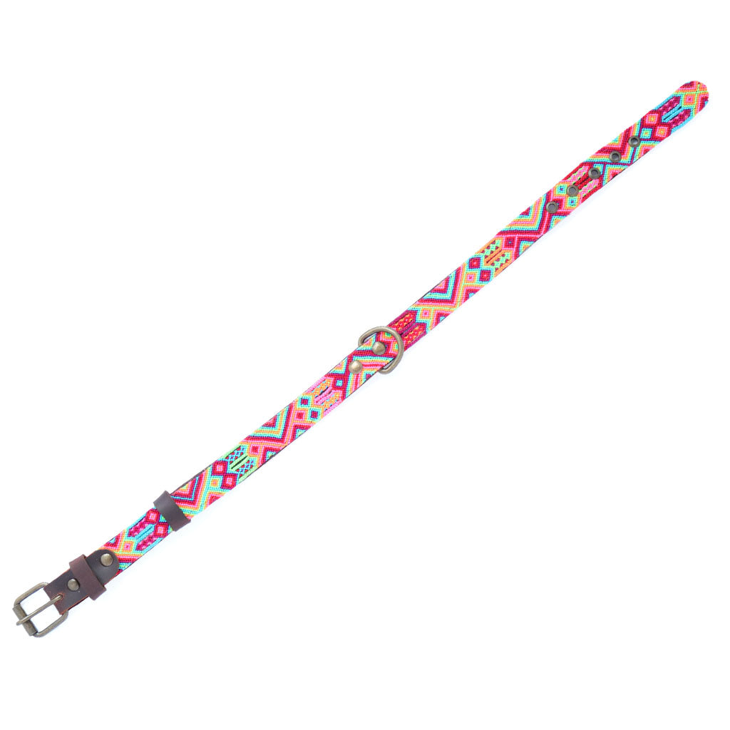 Leo Y Lola Handmade Corzo Dog Collar - L