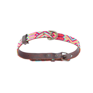 Leo Y Lola Handmade Corzo Dog Collar - L