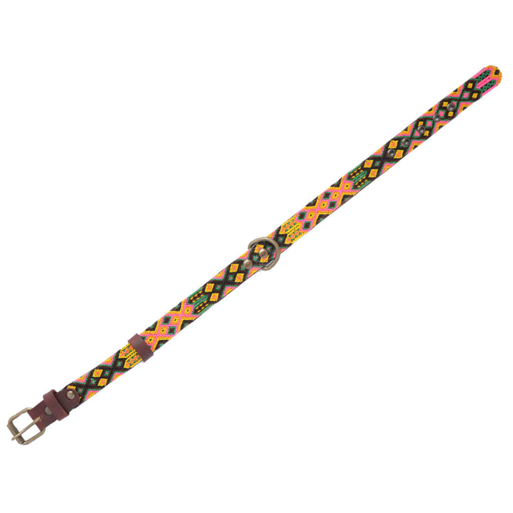 Leo Y Lola Handmade Corzo Dog Collar - L