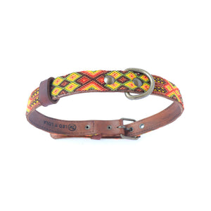 Leo Y Lola Handmade Corzo Dog Collar - L