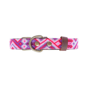 Leo Y Lola Handmade Corzo Dog Collar - M