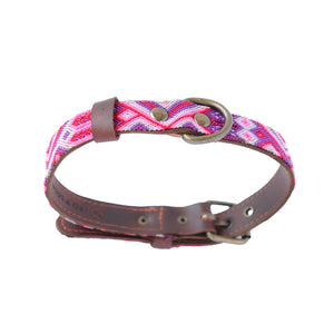 Leo Y Lola Handmade Corzo Dog Collar - M