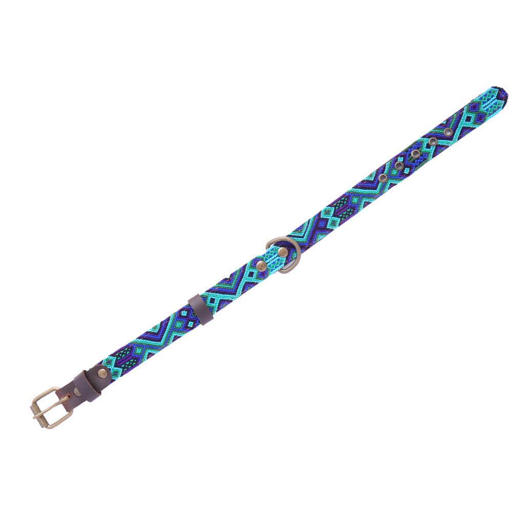 Leo Y Lola Handmade Corzo Dog Collar - M