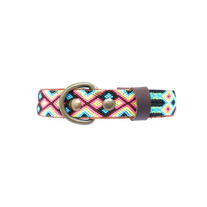 Leo Y Lola Handmade Corzo Dog Collar - S