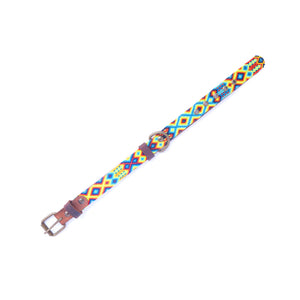 Leo Y Lola Handmade Corzo Dog Collar - S