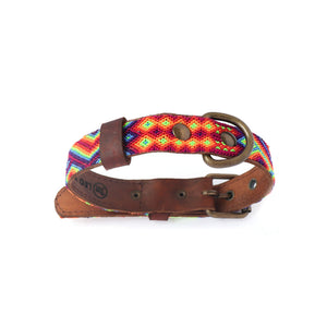Leo Y Lola Handmade Corzo Dog Collar - S