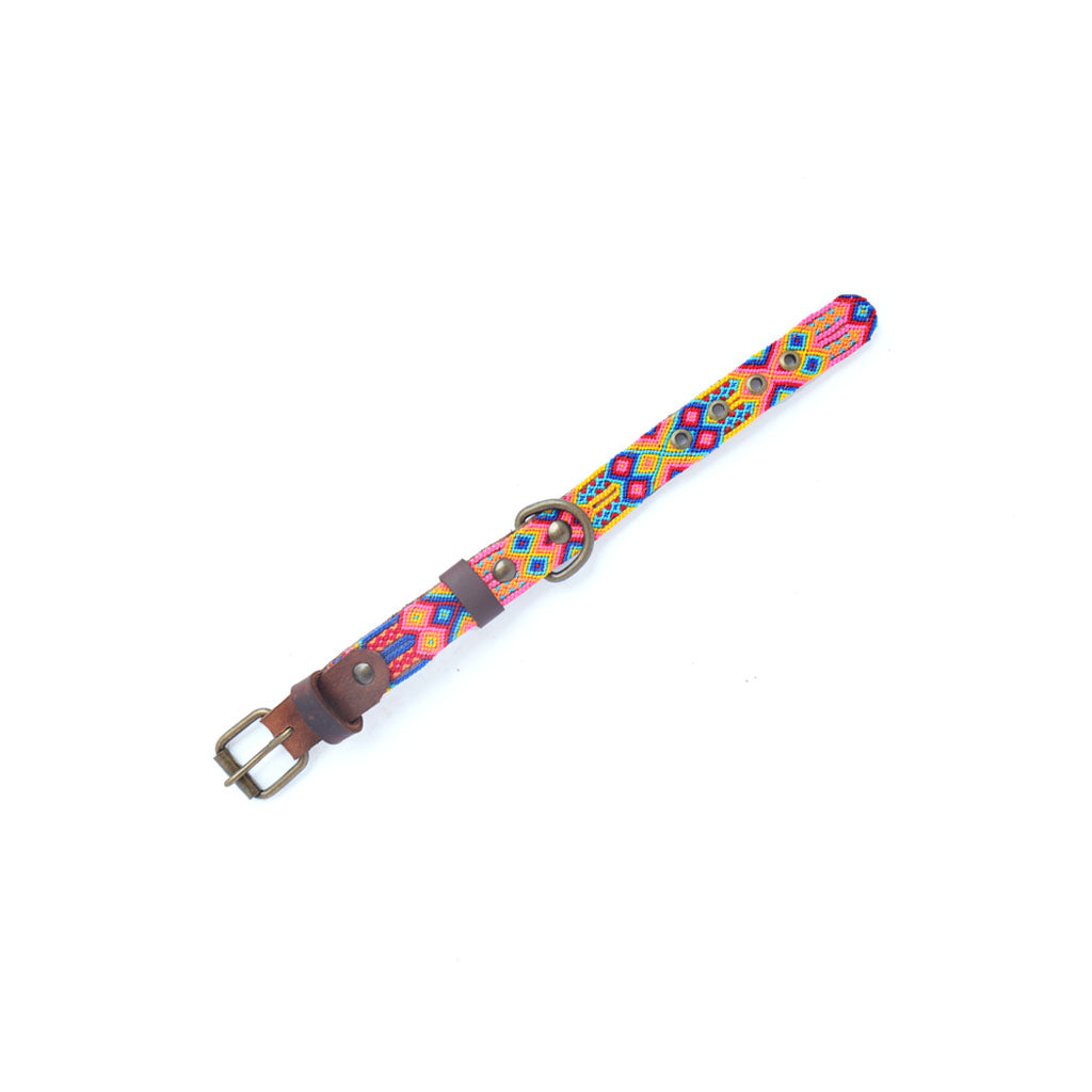 Leo Y Lola Handmade Corzo Dog Collar - XS