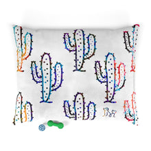 Load image into Gallery viewer, Colorful Cactus Dreams Pet Bed